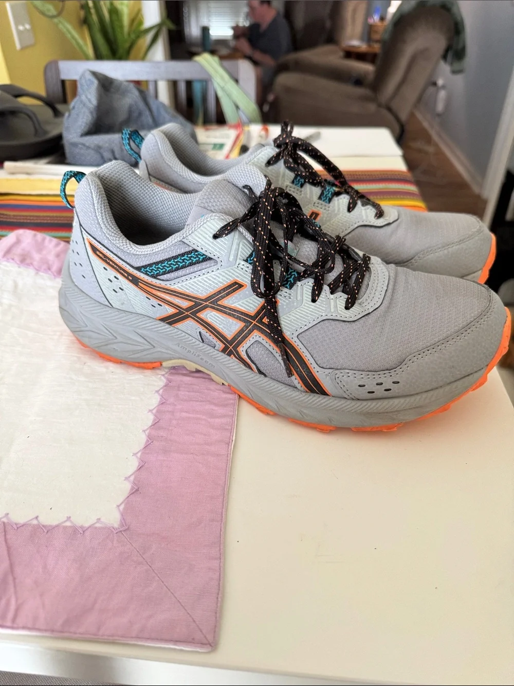 Asics mens gray
